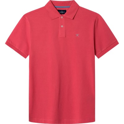 мъжки,блузи,с,яка,hackett,logo,slim,fit,short,sleeve,polo,light,fuchsia,pink