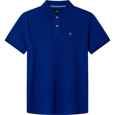 мъжки,блузи,с,яка,hackett,logo,slim,fit,short,sleeve,polo,klein,blue,(blue)
