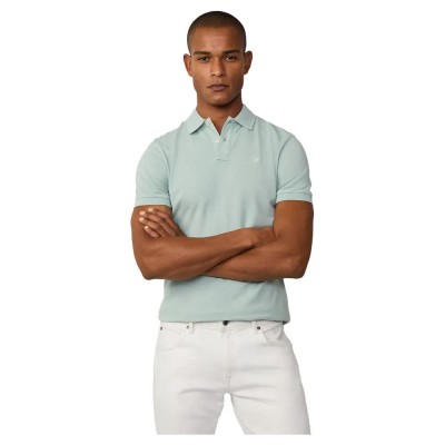 мъжки,блузи,с,яка,hackett,logo,slim,fit,short,sleeve,polo,menthol,green,(green)