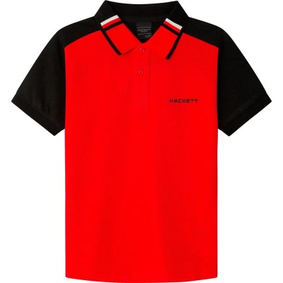 детски,блузи,с,яка,hackett,resort,colour,block,short,sleeve,polo,race,red,(red)