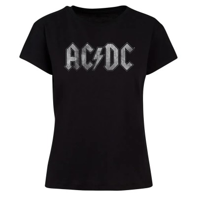 тениска,дамски,тениски,mc,clothes,acdc,logo,box,short,sleeve,t,shirt,black