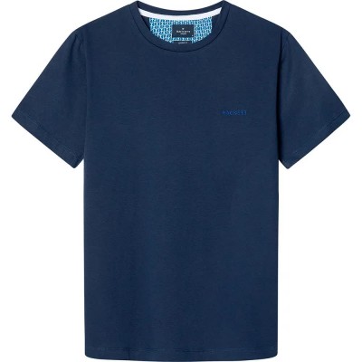 тениска,мъжки,тениски,hackett,swim,trim,arch,short,sleeve,t,shirt,blue,(ink,blue)