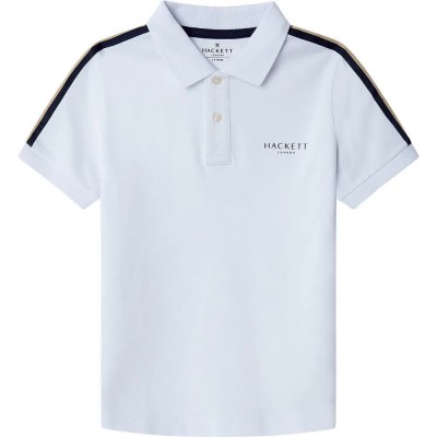 детски,блузи,с,яка,hackett,tape,short,sleeve,polo,white