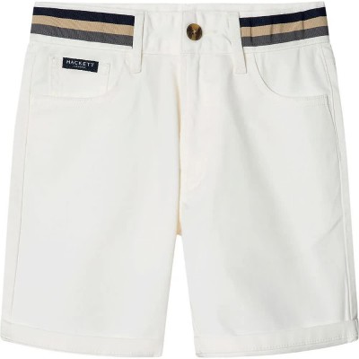 къси,панталони,детски,панталони,hackett,tape,shorts,optic,white,(white)