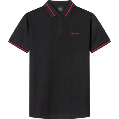 мъжки,блузи,с,яка,hackett,tipped,short,sleeve,polo,black