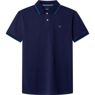 дамски,блузи,с,яка,мъжки,блузи,с,яка,hackett,tipped,short,sleeve,polo,blue,(ink,blue)