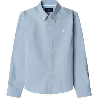риза,с,дълъг,ръкав,детски,ризи,hackett,washed,oxford,long,sleeve,shirt,blue,(blue)