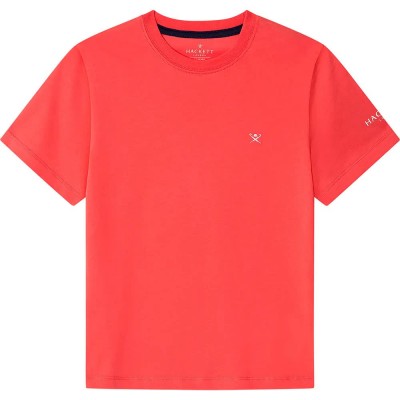 тениска,мъжки,тениски,дамски,тениски,hackett,small,logo,short,sleeve,t,shirt,pink,(coral,pink)