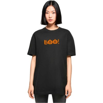 тениска,дамски,тениски,mc,clothes,boo,pumpkin,short,sleeve,t,shirt,black,(black)