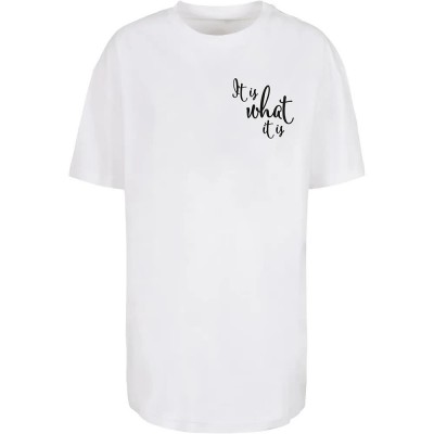 тениска,дамски,тениски,mc,clothes,it,is,what,it,is,short,sleeve,t,shirt,white,(white)