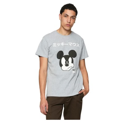 тениска,мъжки,тениски,mc,clothes,mickey,japanese,short,sleeve,t,shirt,grey,(heather,grey)