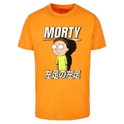 тениска,мъжки,тениски,mc,clothes,rick,and,morty,sad,morty,short,sleeve,t,shirt,orange,(paradise,orange)