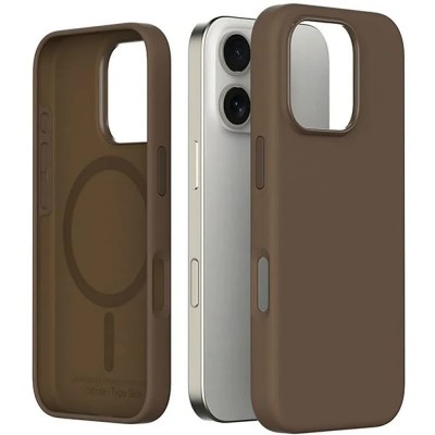 други,аксесоари,araree,typoskin,m,iphone,16,pro,phone,case,brown,(brown)