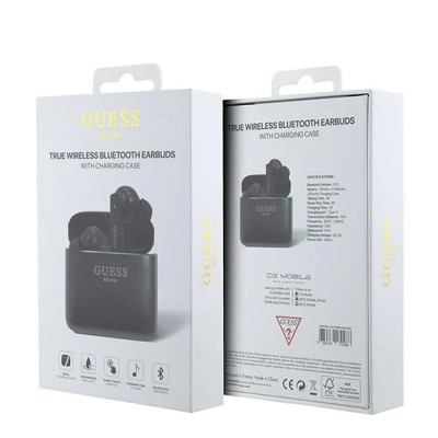 слушалки,слушалки,guess,gutwssu20alegk,wireless,earphones,black