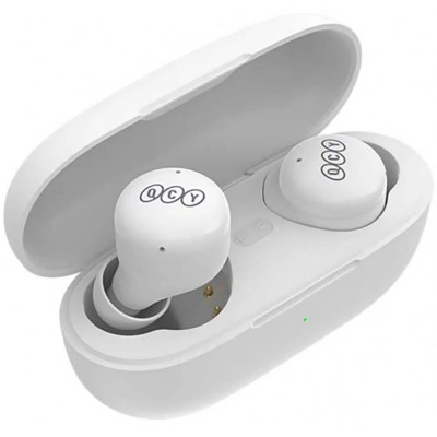 слушалки,слушалки,qcy,t17,wireless,earphones,white,(white)