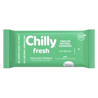 хигиена,тяло,chilly,fresh,intimate,wipes,12,units,green,(multicolor)