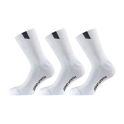 чорапи,детски,чорапи,john,smith,c23202,socks,6x3,pairs,25v,white