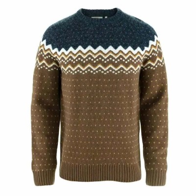 блуза,мъжки,пуловери,fjällräven,Övik,knit,sweater,dark,oak,navy