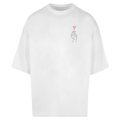 тениска,мъжки,тениски,mc,clothes,k,heart,huge,short,sleeve,t,shirt,white,(white)