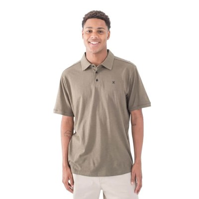 мъжки,блузи,с,яка,hurley,icon,slub,short,sleeve,polo,olive,(beige,green)