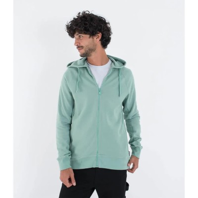 блуза,мъжки,пуловери,hurley,low,tide,full,zip,sweatshirt,green,(artillery)