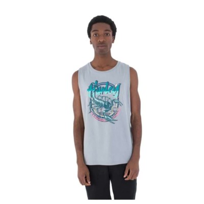 тениска,мъжки,тениски,hurley,scorpion,sleeveless,t,shirt,grey,(artillery)