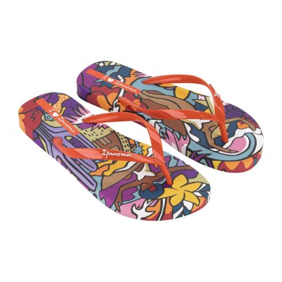джапанки,дамски,сандали,и,чехли,ipanema,graffiti,iv,flip,flops,red,blue,yellow,(multicolor)