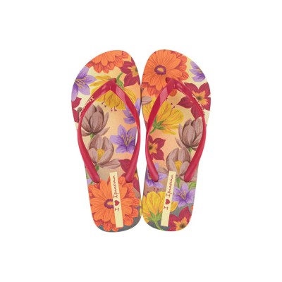 джапанки,дамски,сандали,и,чехли,ipanema,verao,tropical,flip,flops,yellow,red,(red)