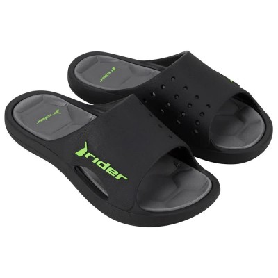 мъжки,джапанки,и,чехли,rider,bay,xiv,slides,black,grey,green,(black)