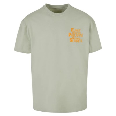 тениска,мъжки,тениски,mc,clothes,funky,pineapple,oversized,short,sleeve,t,shirt,green,(soft,salvia)