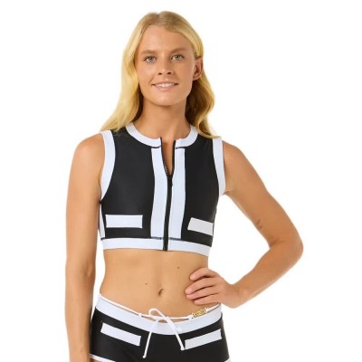 дамски,бански,костюми,rip,curl,coco,vest,bikini,top,black