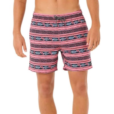 бански,гащета,мъжки,бански,костюми,rip,curl,fun,times,volley,swimming,shorts,watermelon,(pink)