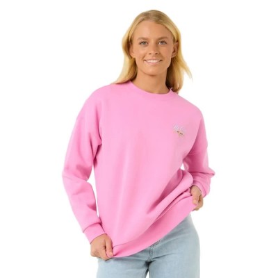 блуза,дамски,блузи,rip,curl,hibiscus,diamond,heritage,sweatshirt,pink