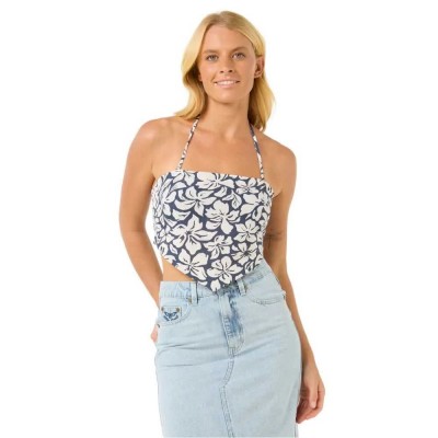 потник,rip,curl,las,dalias,scarf,bandeau,sleeveless,top,blue