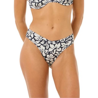 дамски,бански,костюми,rip,curl,las,flores,high,leg,good,bikini,bottom,navy,(blue)