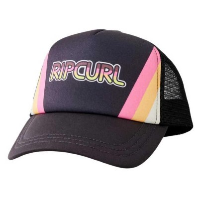 юношеска,шапка,всички,шапки,rip,curl,mixed,revival,junior,trucker,cap,washed,black