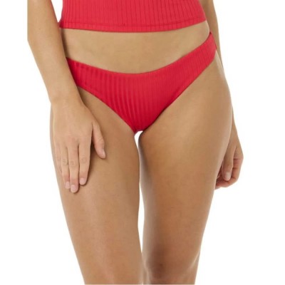 дамски,бански,костюми,rip,curl,premium,surf,cheeky,bikini,bottom,hibiscus,red,(red)