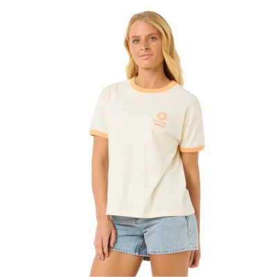 тениска,дамски,тениски,rip,curl,san,carlos,ringer,short,sleeve,t,shirt,white,(bone)