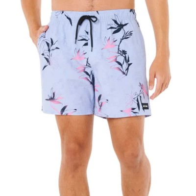 бански,гащета,мъжки,бански,костюми,rip,curl,fun,times,volley,swimming,shorts,ice,blue,(blue)