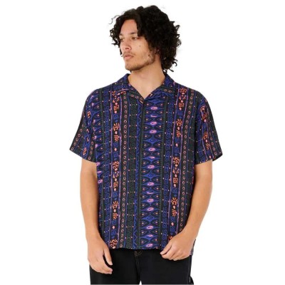 риза,с,къс,ръкав,мъжки,ризи,rip,curl,raw,energy,3,short,sleeve,shirt,black
