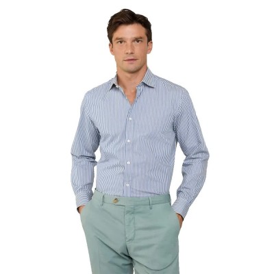 риза,с,дълъг,ръкав,мъжки,ризи,façonnable,bank,long,sleeve,shirt,blue