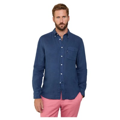 риза,с,дълъг,ръкав,мъжки,ризи,façonnable,cl,sp,gdlin,long,sleeve,shirt,blue,(naval,blue)