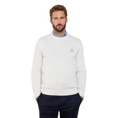 блуза,мъжки,пуловери,façonnable,cosilk,birdie,sweater,off,white,(white)