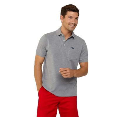 дамски,блузи,с,яка,мъжки,блузи,с,яка,façonnable,pkt,pima,short,sleeve,polo,grey,(light,grey,marl)