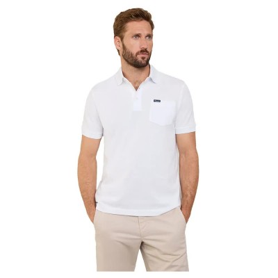мъжки,блузи,с,яка,façonnable,pkt,pima,short,sleeve,polo,white
