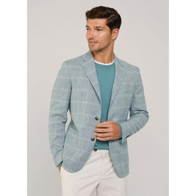 сако,мъжки,сака,façonnable,wash,blazer,meadow,blue,(blue)