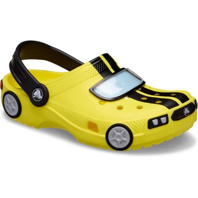 детски,сандали,и,чехли,crocs,classic,iam,race,car,clogs,yellow