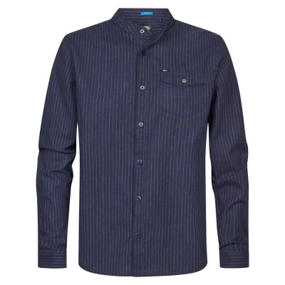 риза,с,дълъг,ръкав,мъжки,ризи,petrol,industries,m,1050,sil433,long,sleeve,shirt,blue