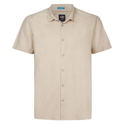 риза,с,къс,ръкав,мъжки,ризи,petrol,industries,m,1050,sis4140,plus,size,short,sleeve,shirt,beige