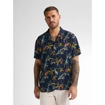 риза,с,къс,ръкав,мъжки,ризи,petrol,industries,m,1050,sis441,short,sleeve,shirt,blue